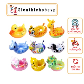 Phao bơi hình con vật ngộ nghĩnh cho bé