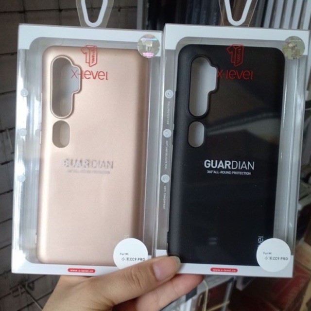 Ốp lưng X-Level dẻo nhám cho Xiaomi Redmi Note 10/ CC9 Pro chống Vân tay chính hãng