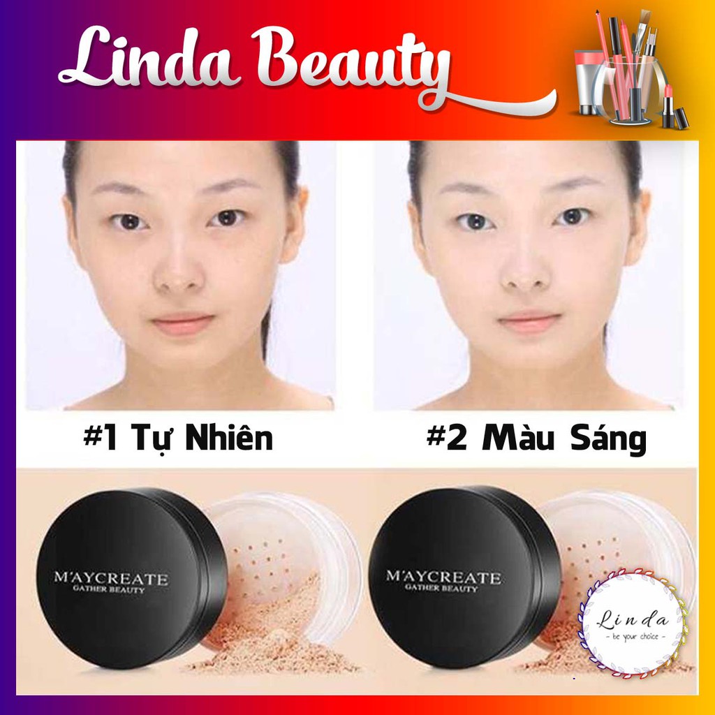 Phấn phủ dạng bột kiềm dầu Maycreate hàng nội địa Trung | BigBuy360 - bigbuy360.vn