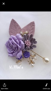 HOA CÀI ÁO HANDMADE CA_150