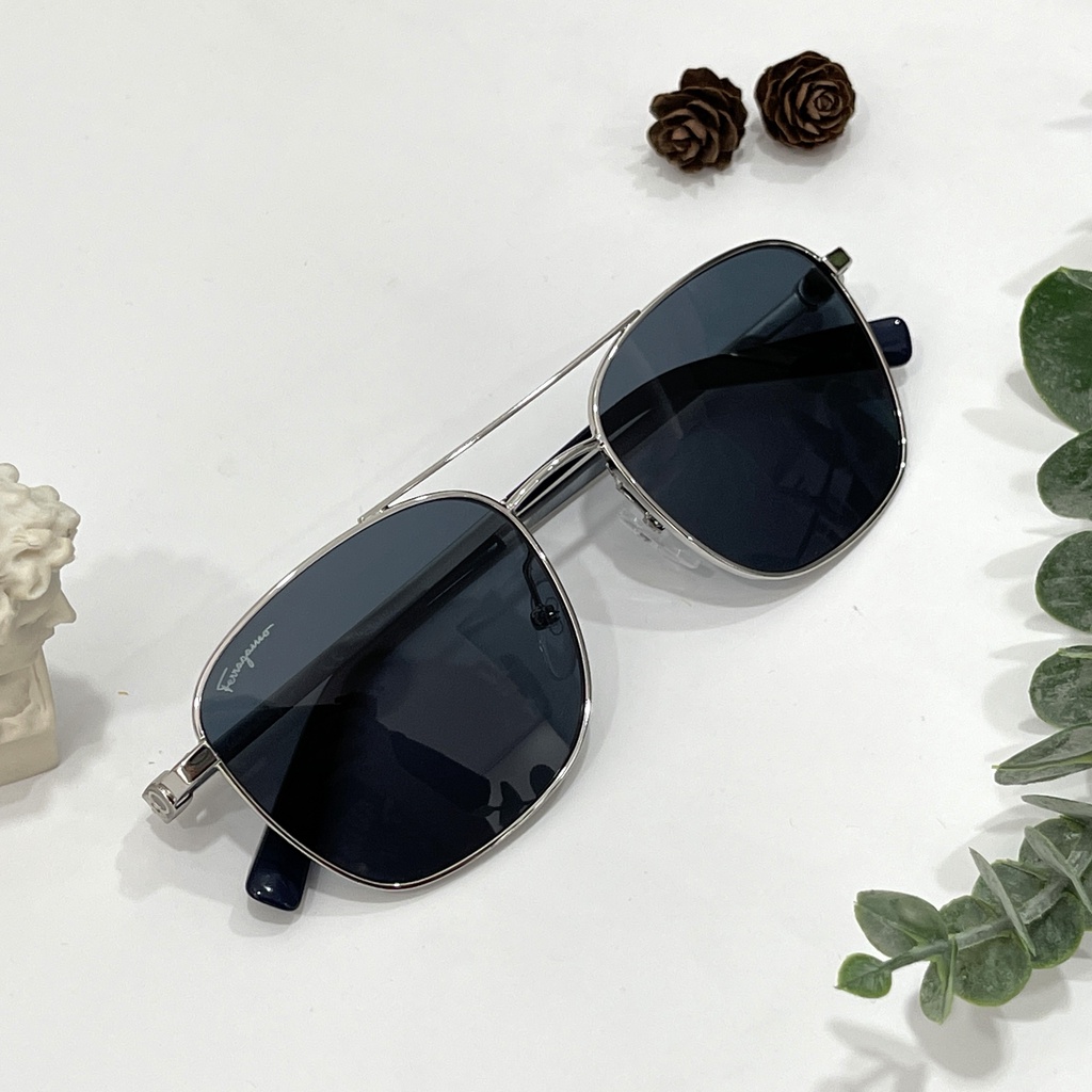 Mắt kính mát Ferra.gamo Blue Square Men