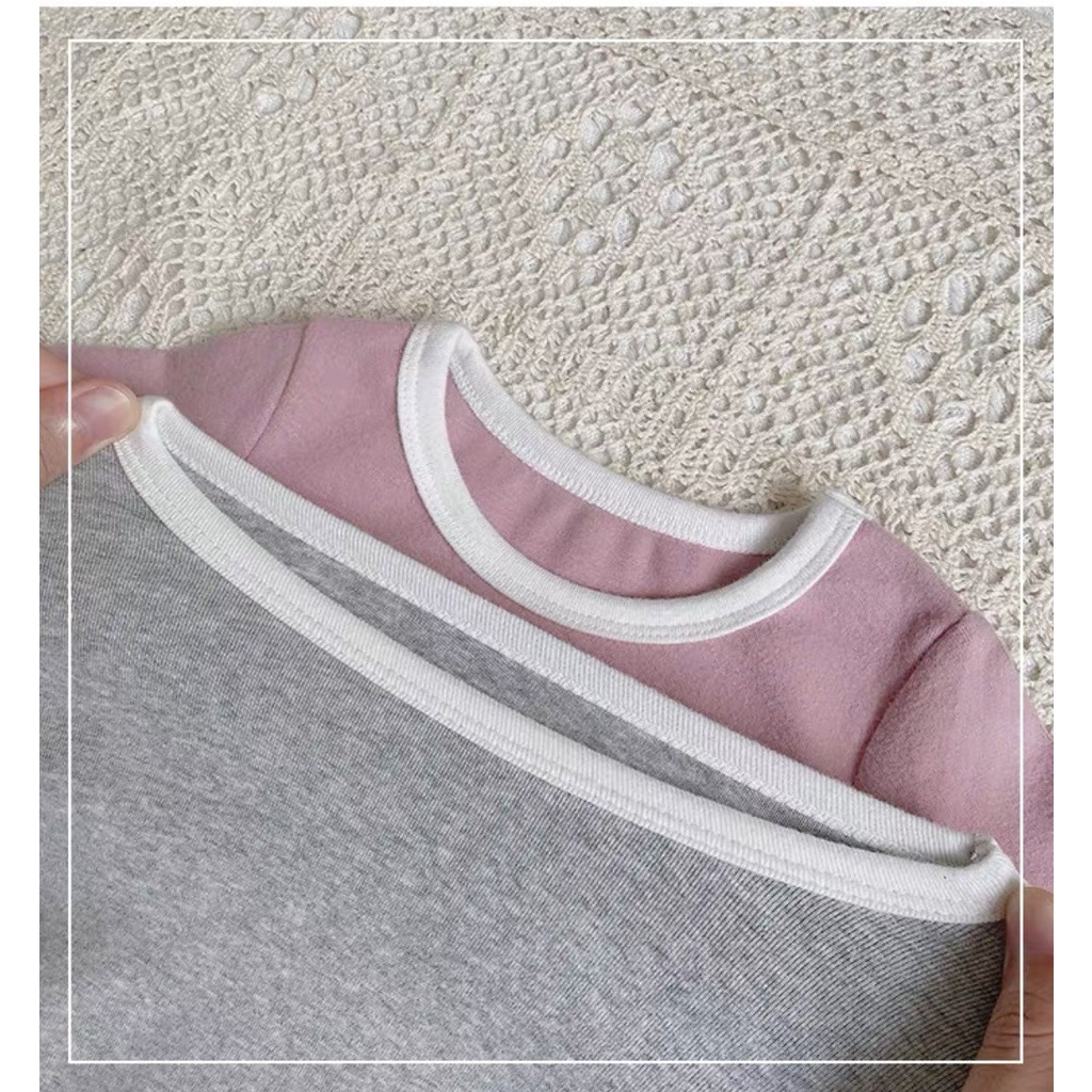 Bộ thu đông bozip cho bé trai bé gái ATKID Việt Nam chất liệu cao cấp dày dặn siêu âm áp