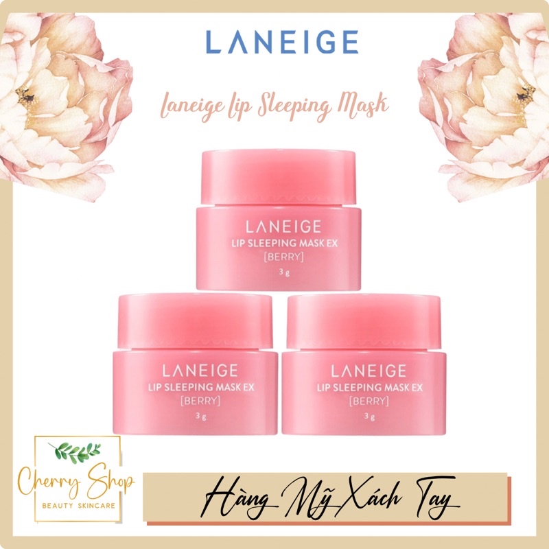 Mặt nạ ủ và làm hồng môi Laneige Lip Sleeping Mask Berry (3g)