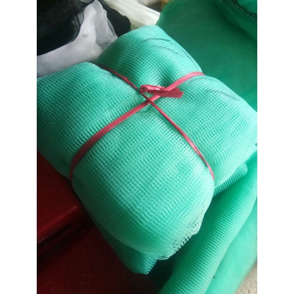 Mùng   nuôi cá, nuôi ếch bằng lưới xanh chắc chắn