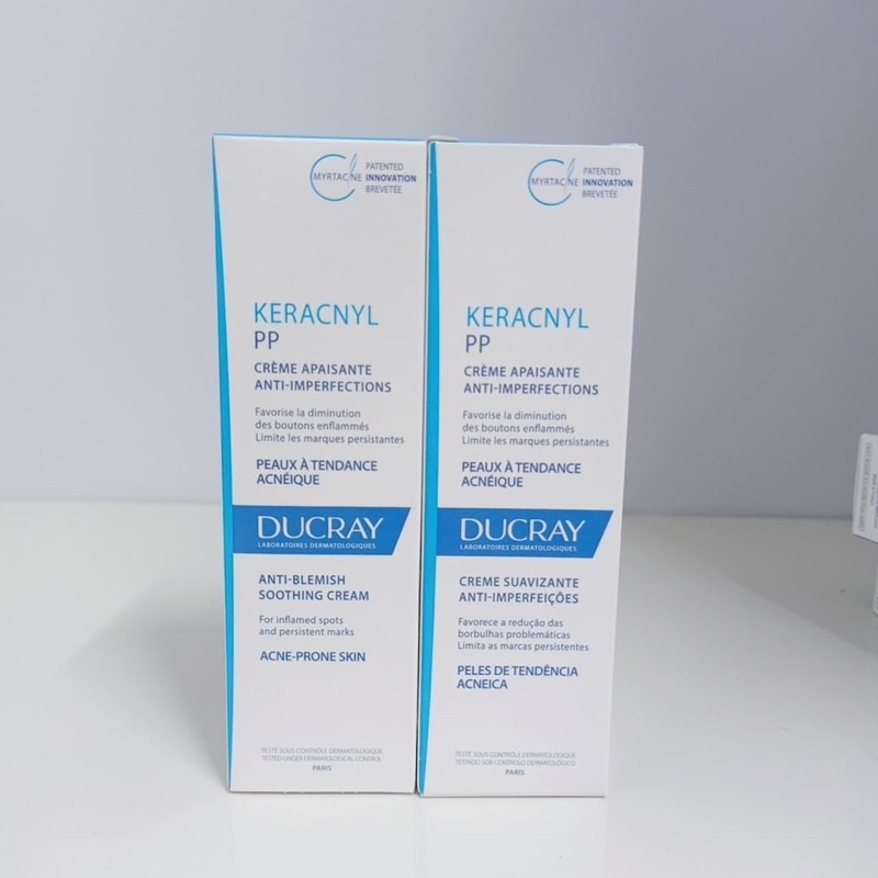 Kem Dưỡng Cân Bằng Dầu Và Giảm Mụn Ducray Keracnyl PP 30ml