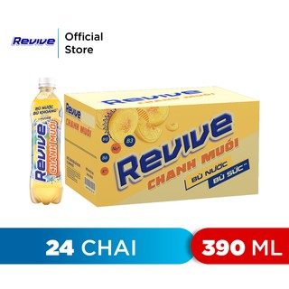 Mã gro1apr giảm 20k đơn 150k thùng 24 chai nước giải khát revive chanh - ảnh sản phẩm 1