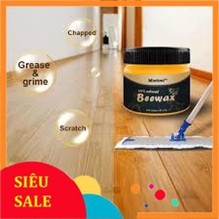 Sáp Ong Đánh Bóng Gỗ Lau Gỗ Siêu Sạch Beewax __VinetShop9x