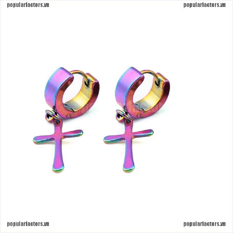 Bộ 2 Bông Tai Titan Thời Trang Độc Đáo 4 x