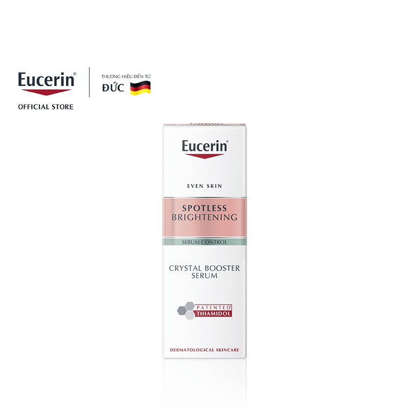 Tinh chất giảm thâm nám chuyên biệt cho da nhờn & hỗn hợp Eucerin Crystal Booster Serum 7ml