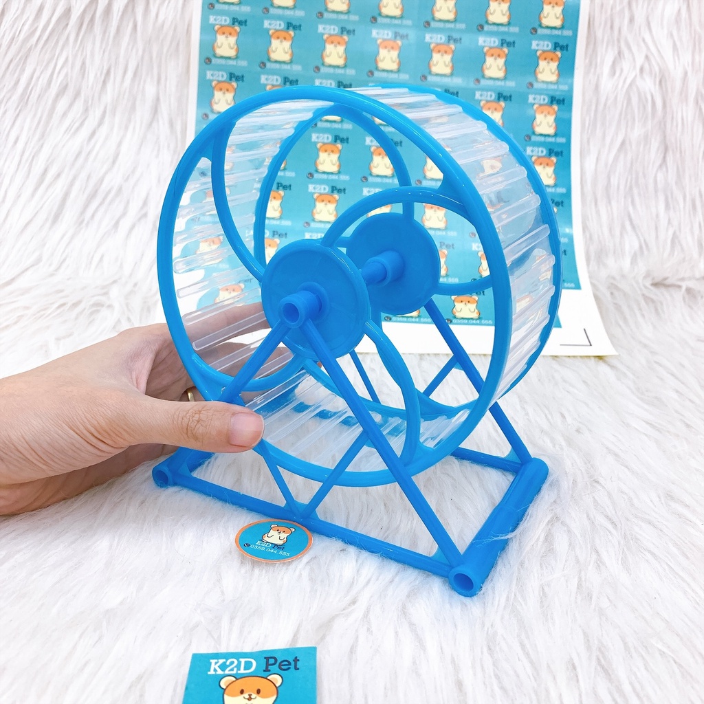 Wheel nhựa tesoro size to 15cm cho hamster