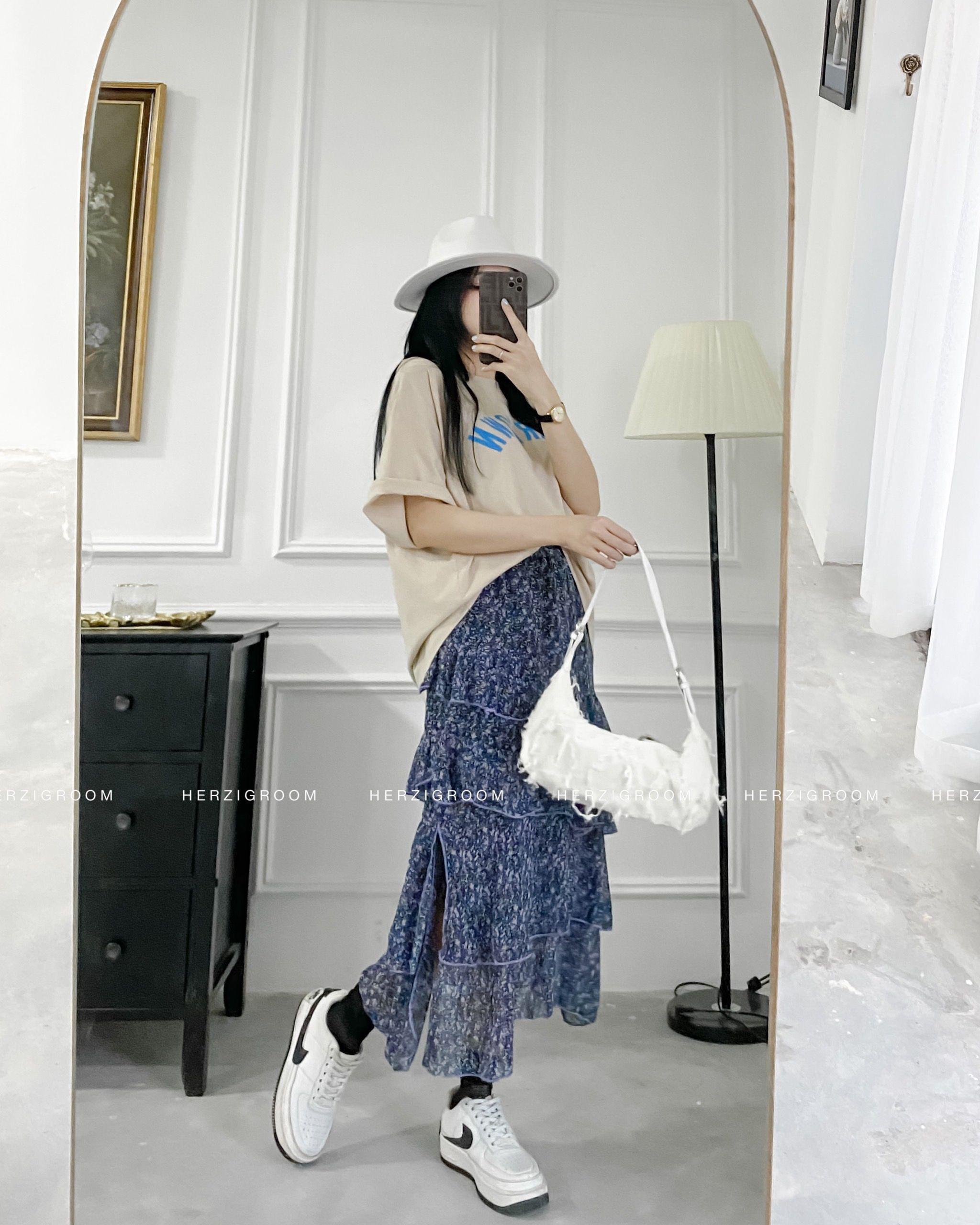 Chân váy voan tầng dáng dài - Q1325 | BigBuy360 - bigbuy360.vn