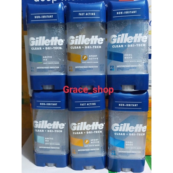 Lăn khử mùi Gillette Cool Wave 107g của Mỹ