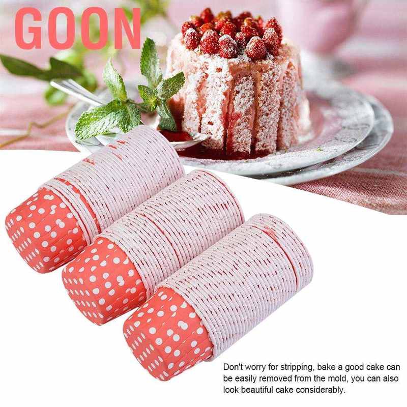 Set 100 Cốc Giấy Làm Bánh Cupcake Tiện Lợi