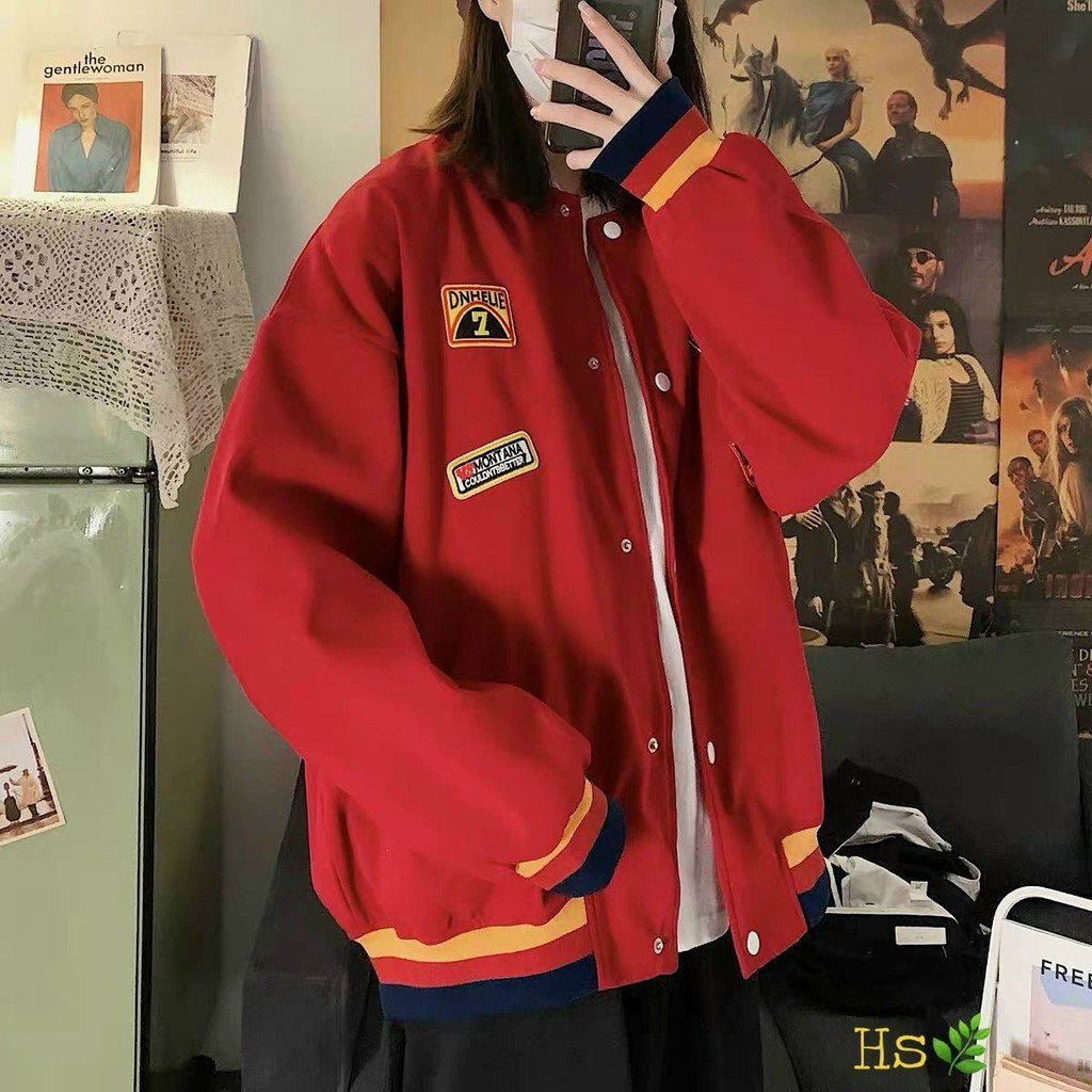 Áo bomber ❤️Áo khoác nỉ khoá nút Cardigan Cotton cao cấp 2 lớp trần bông dày mịn form Unisex nam nữ - KC05 | BigBuy360 - bigbuy360.vn