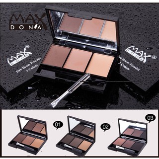 Bột tán chân mày 3 màu Lameila Eye Brow Powder 3 Colors hàng nội địa Trung