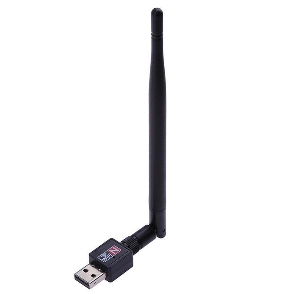 Bộ PháT WiFi HARRIETT MàU Đen VớI Ăng-Ten LAN + Card Dongle