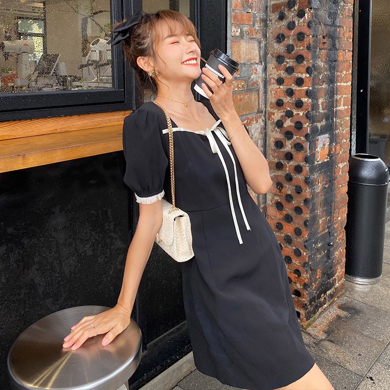 Váy Nữ Chiết Eo Phối Tay Bồng, Đầm Nữ Thiết Kế Siêu Xinh Moda.H | BigBuy360 - bigbuy360.vn