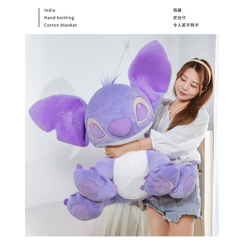 Thú Nhồi Bông Hình Nhân Vật Stitch Disney Xinh Xắn 100%
