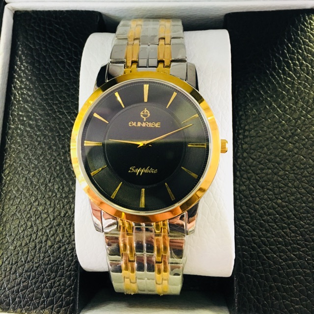 Đồng Hồ Nam Sunrise DM769SWA Siêu Mỏng Hàng Chính Hãng Full Hộp