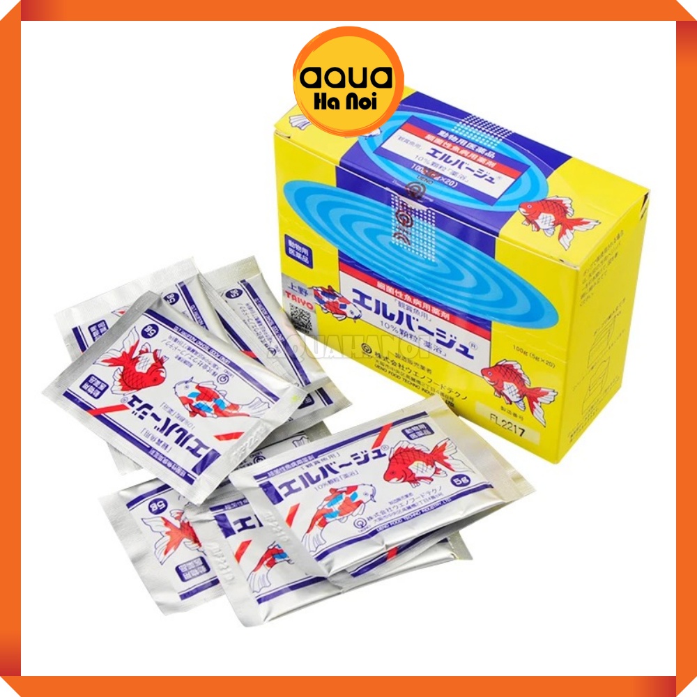 Tetra Nhật Bản gói 5 gram - Phòng nấm, kháng sinh cho cá cảnh, hỗ trợ cá khỏe