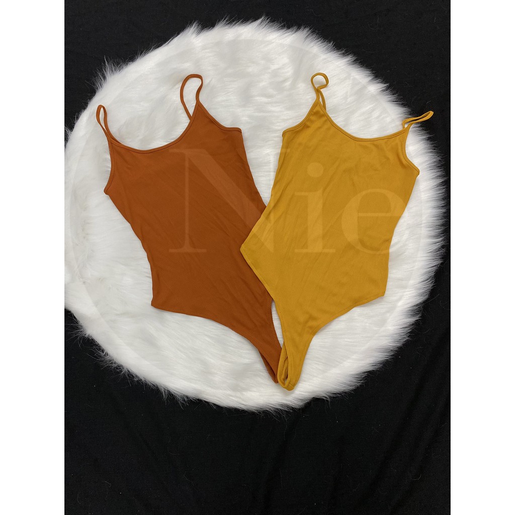 Bodysuit 2 dây thun gân xinh ngọt ngào 🍰