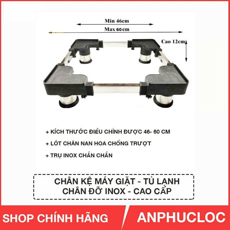 Chân kệ máy giặt, tủ lạnh