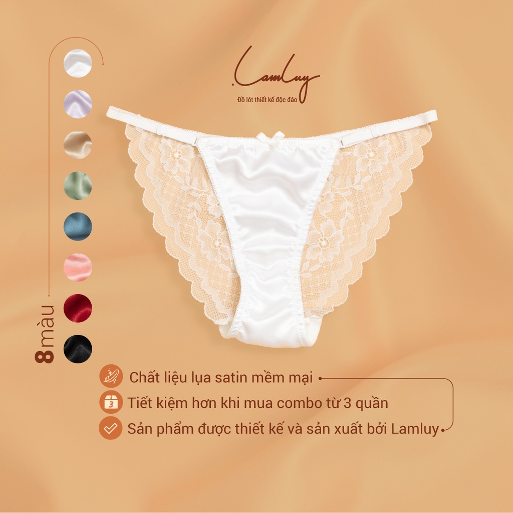 Quần lót dây lụa Lamluy sang chảnh