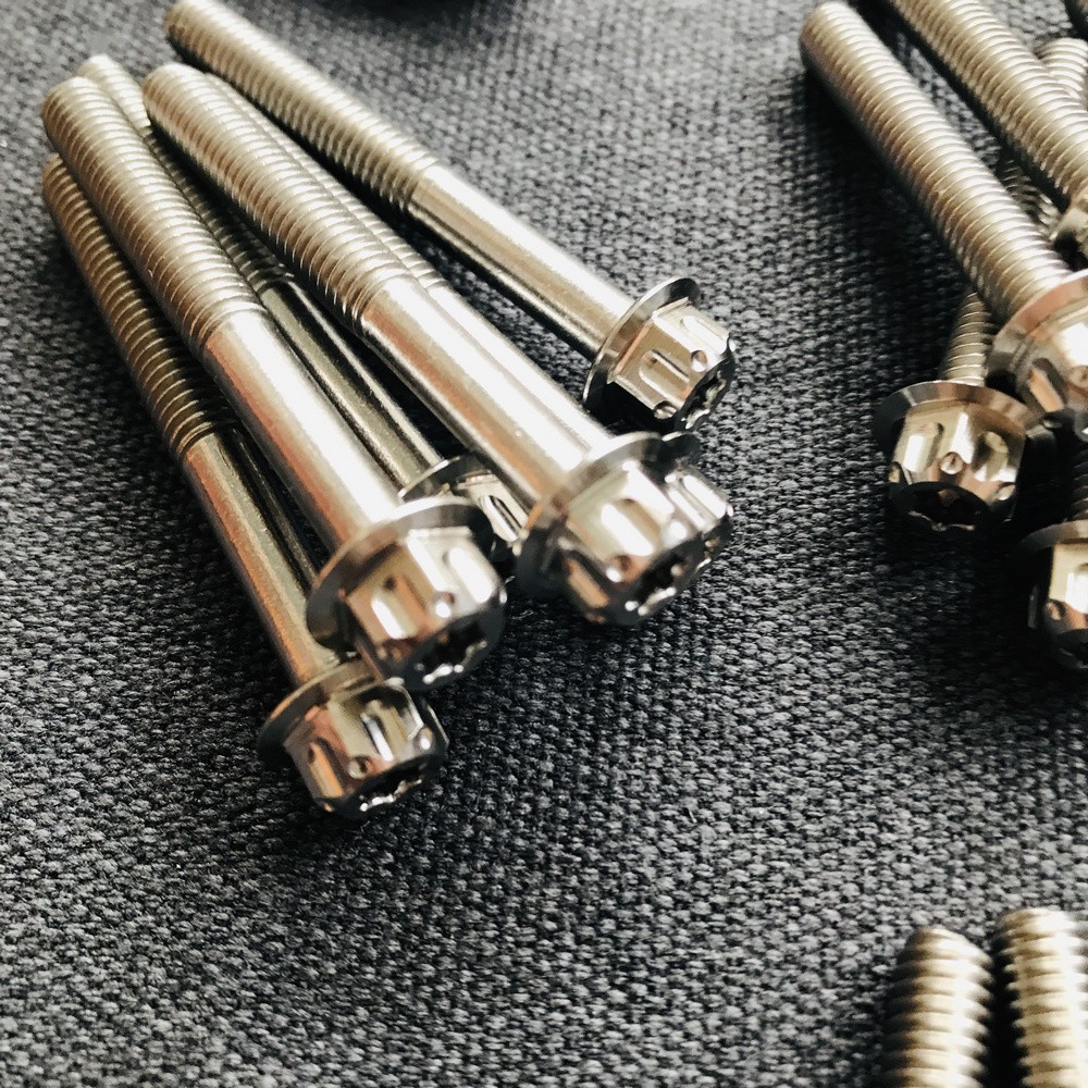 [BYKER ƠI] Bộ ốc xe máy, ốc lốc máy INOX kiểu SALAYA gắn xe EXCITER đời từ 2006 đến 2010