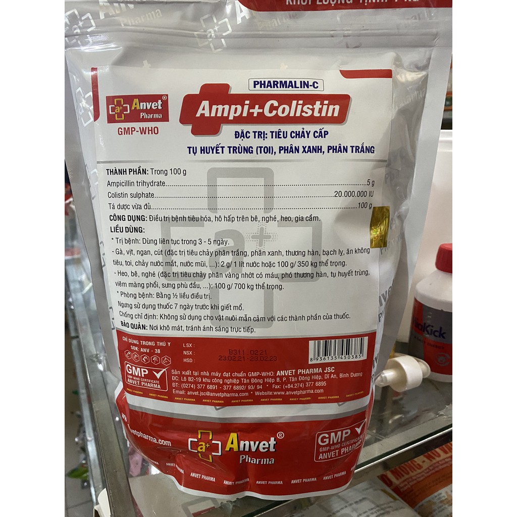 Thuốc thú y AMPI+COLISTIN