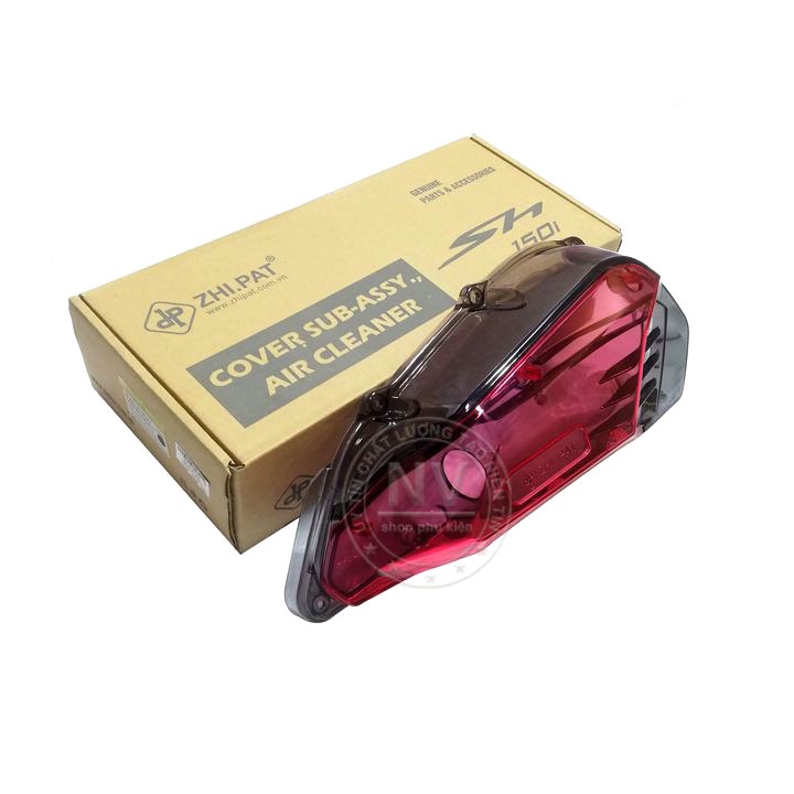 Ốp bầu lọc gió (Pô E), ốp pô Air SHVN SH125i, SH150i 2013-2019 trong suốt nhựa ABS Zhi.pat chính hãng