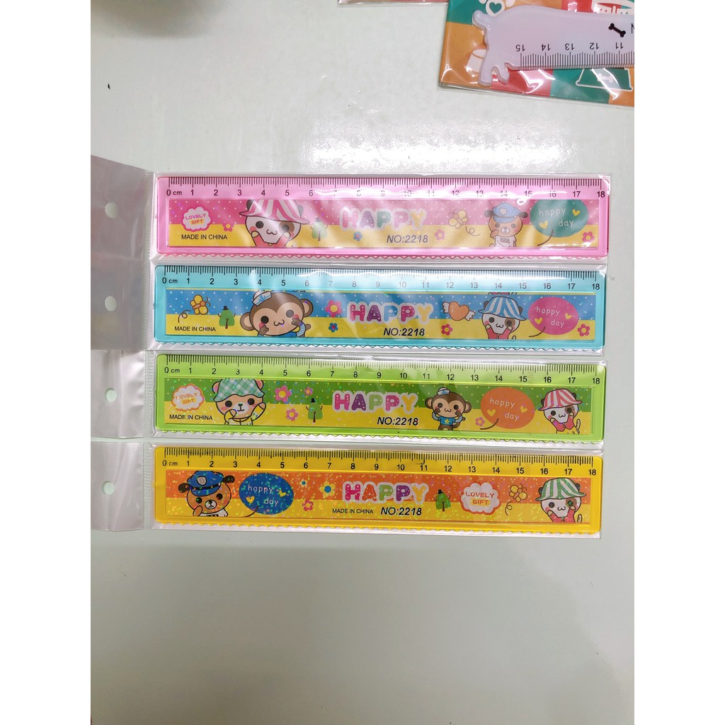 THƯỚC KẺ HÌNH NGỘ NGHĨNH, DỄ THƯƠNG, THƯỚC GẤP 30 CM