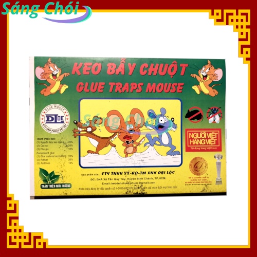 5 Miếng Keo Dính Chuột Keo Dán Chuột Keo Bẫy Chuột Keo Diệt Chuột - 5 Sheets Glue Mouse Trap - Sáng Chói