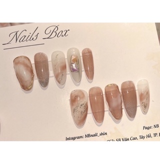 Nailbox omber kim tuyến ẩn xà cừ