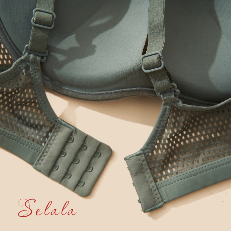 Áo Lót Su Selala Đệm Vừa 2cm Nâng Đẩy Tháng Mát Với Thiết Kế Quai Dạng Lưới AV30