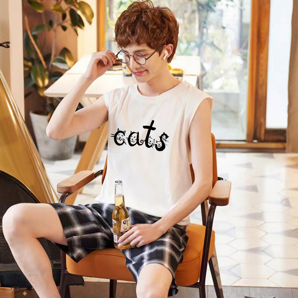 ÁO THUN NAM BA LỖ CATS - SNN49