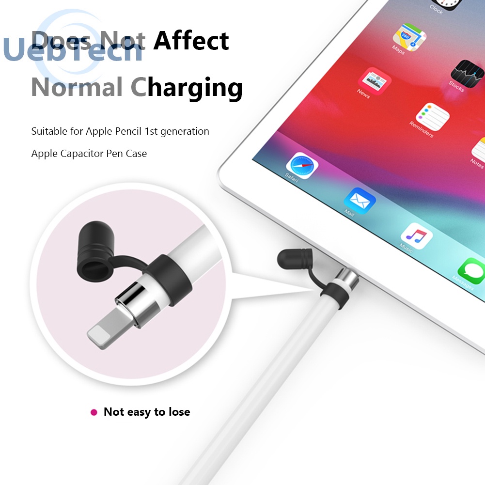 Set 3 nắp đậy đầu bút cảm ứng thích hợp cho Apple Pencil 1