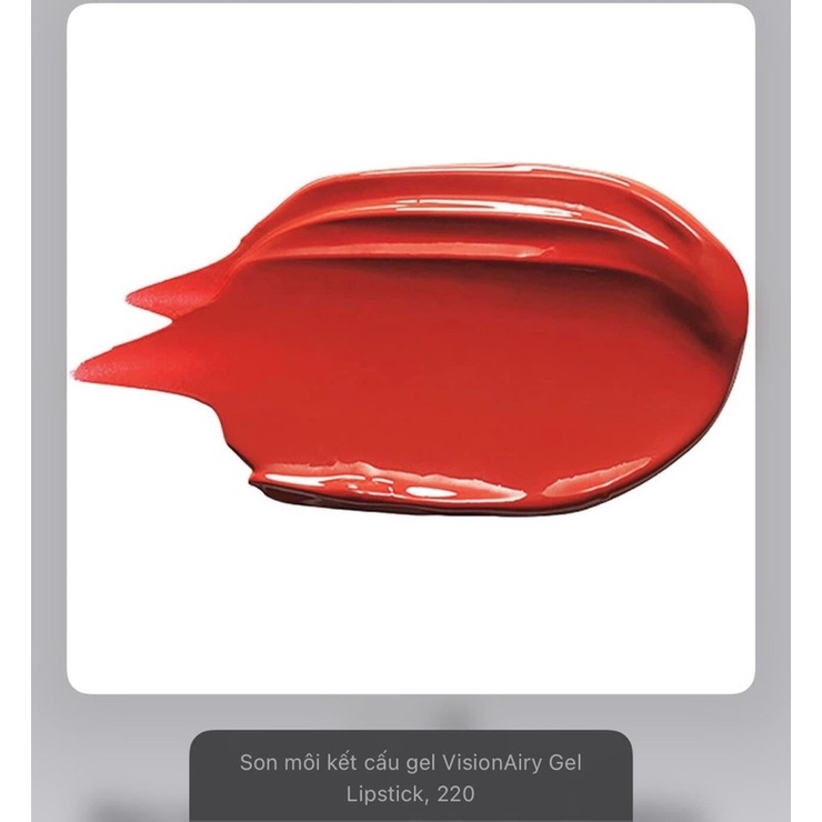 Son môi lỳ mọng căng môi kết cấu gel VisionAiry Gel Lipstick Shiseido