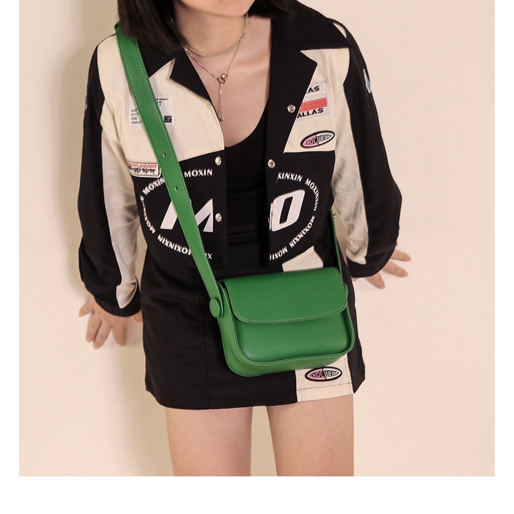 Túi Xách Đeo Vai Kiểu Yên Ngựa Phong Cách Retro Thời Trang Cho Nữ