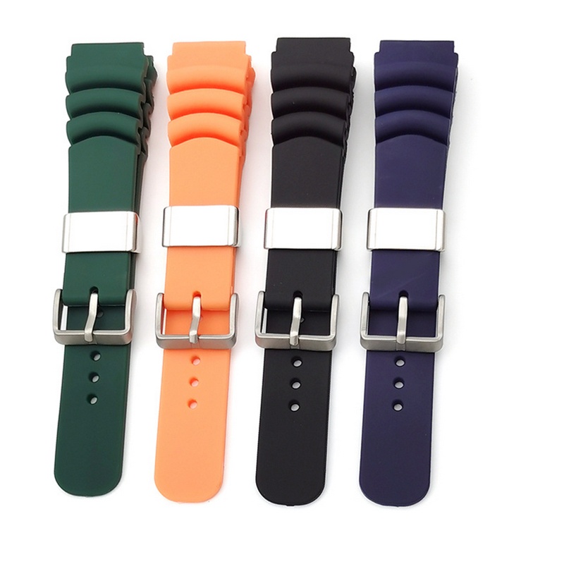 Dây đeo đồng hồ bằng silicone 22mm thích hợp cho Seiko Divers