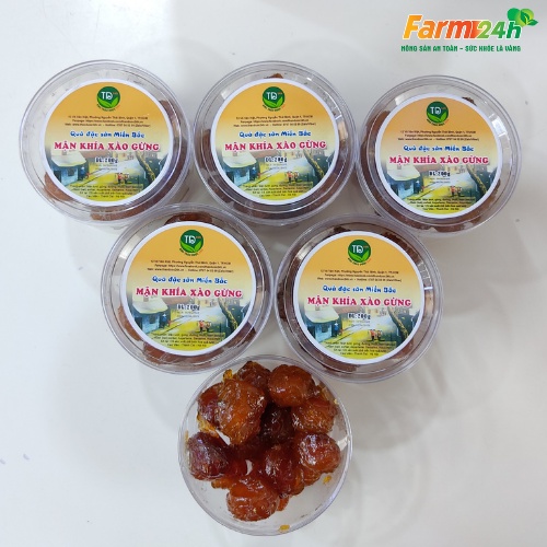 Mận khía xào gừng đặc biệt Hà Nội món ăn vặt được yêu thích | Farm24h - 200g