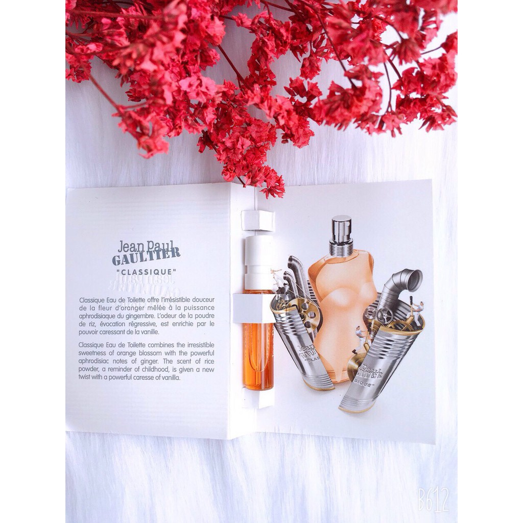 (vial) Mẫu thử nước hoa Jean Paul Gaultier Classique