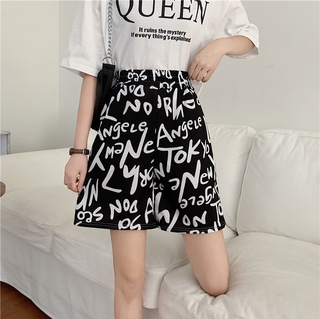Quần Short Thể Thao Ống Rộng In Chữ Trẻ Trung Cho Nam