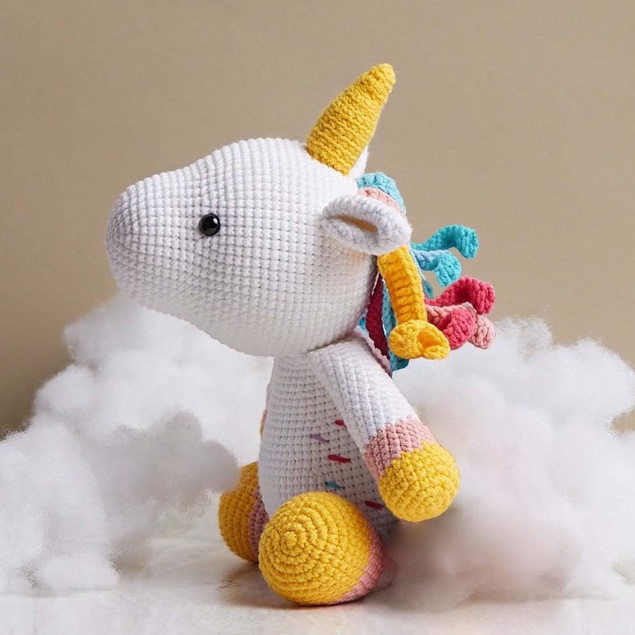 Thú nhồi bông cao cấp CHIPPIANDCO Kỳ lân cầu vồng - Unicorn 35 cm