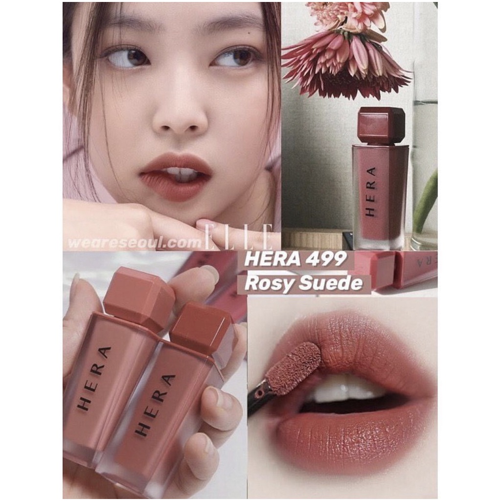 Son môi 𝐇𝐞𝐫𝐚 𝐒𝐞𝐧𝐬𝐮𝐚𝐥 𝐒𝐩𝐢𝐜𝐲 𝐍𝐮𝐝𝐞 𝐆𝐥𝐨𝐬𝐬 𝐦à𝐮 𝟒𝟔𝟐 499 xuất xứ Hàn Quốc, tông màu siêu xinh, chất son siêu mướt môi