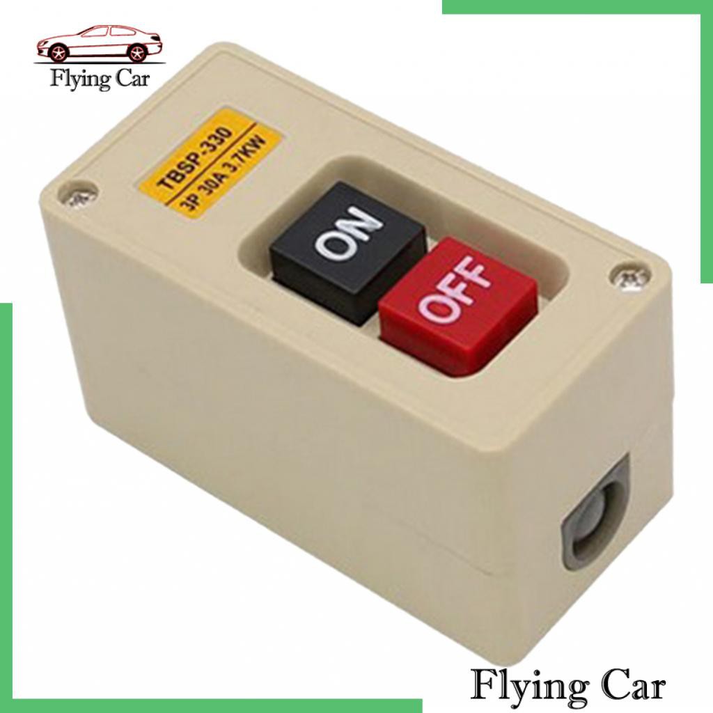 Nút Công Tắc Bật / Tắt Nguồn Điện TBSP-330 3 Phase 3.7Kw 30A 2
