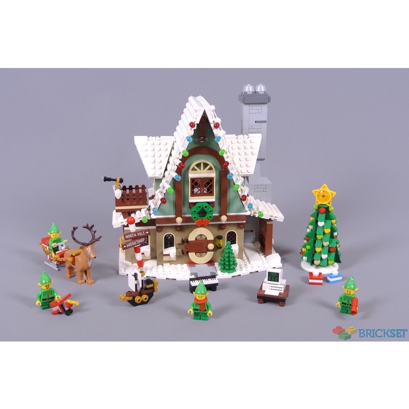 Lego chính hãng - Set 10275 - Ngôi nhà giáng sinh của yêu tinh