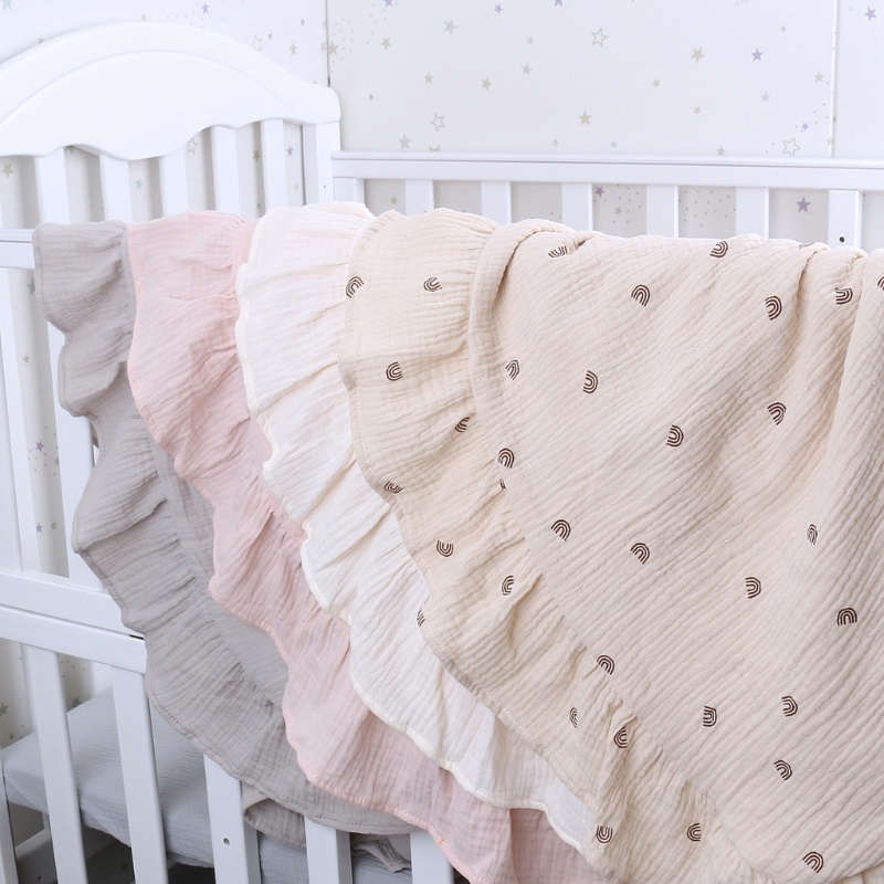 Chăn Quấn Em Bé Chất Liệu Cotton Kích Thước 140x140cm