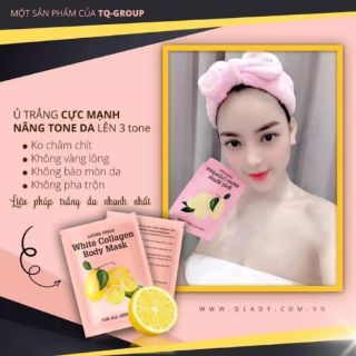 Ủ Trắng Chanh Dùng Cho Body Qlady