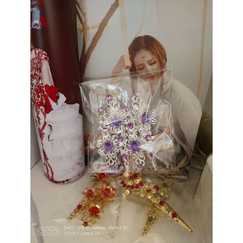 1 chiếc Hộ chỉ móng tay cổ trang đủ màu độc quyền