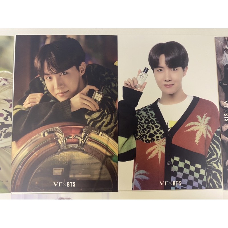 Card bộ nước hoa VT Cosmetic BTS - ảnh thẻ trong bộ nước hoa Jungkook BTS